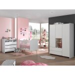 Ensemble chambre bébé - vipack kiddy - lit commode plan à langer garde - robe bibliothèque Ensemble chambre bébé - vipack kiddy - lit commode plan à langer garde - robe bibliothèque
