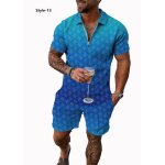 Ensemble chemise et short à imprimé floral pour homme vitata - deux pièces - style 13 Ensemble chemise et short à imprimé floral pour homme vitata - deux pièces - style 13