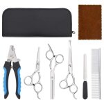 Ensemble de ciseaux de toilettage pour chien 6 pcs