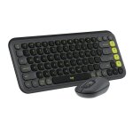 Ensemble clavier et souris bluetooth - logitech - graphite - frappe confortable - touches programmables ...