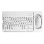 Ensemble clavier souris bluetooth sans fil - ultra fin et portable - blanc - ergonomique - compatible ... Ensemble clavier souris bluetooth sans fil - ultra fin et portable - blanc - ergonomique - compatible ...