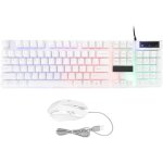 Ensemble clavier et souris de jeu rétro - éclairé ensemble de jeu de souris et clavier dordinateur filaire ... Ensemble clavier et souris de jeu rétro - éclairé ensemble de jeu de souris et clavier dordinateur filaire ...