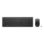 Ensemble clavier et souris - lenovo - essential wireless combo gen 2 - azerty - sans fil - noir