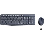 Ensemble clavier et souris - logitech - mk235 - sans fil - tch�que et slovaque - 1000dpi