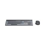 Ensemble clavier et souris sans fil - hama - multi - appareils - bluetooth et usb - r�tro�clair� - rechargeabl ...