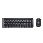 Ensemble clavier souris - sans fil - logitech - mk220 - azerty - noir Ensemble clavier souris - sans fil - logitech - mk220 - azerty - noir
