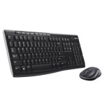 Ensemble clavier et souris sans fil - logitech - mk270 - windows
