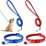 Ensemble collier et laisse r�glables - collier pour chien avec laisse - collier � d�gagement rapide pour ...