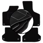Ensemble complet de tapis en velours pour : audi a3 8p hayon sportback cabriolet (2003 - 2011)