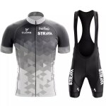 Ensemble de cyclisme pour hommes ? maillot � manches courtes + short avec coussinets int�gr�s(b33)