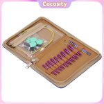 Ensemble daiguilles � tricoter rondes aiguilles circulaires d�tachables de 55 cm kit de tricot multifonctionne ...