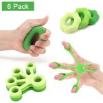 Ensemble dentra�nement des muscles de la main et des doigts ensemble de 6 anneau dentra�nement de la ...