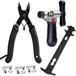 Ensemble doutils de chaîne de vélolien de vélo pince + outil dérive chaîne + vérificateur de la chaîne ... Ensemble doutils de chaîne de vélolien de vélo pince + outil dérive chaîne + vérificateur de la chaîne ...