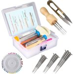 Ensemble doutils de feutrage de laine - outils de feutrage � laiguille - 3 tailles daiguilles - 30 aiguilles ...