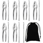 Ensemble dustensiles pour fruits de mer comprenant 7 fourchettes et 6 casse - homards et crabes ainsi ...