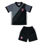Ensemble de football enfant - npz - esprit munich - maillot et short - noir - respirant Ensemble de football enfant - npz - esprit munich - maillot et short - noir - respirant