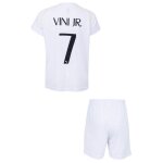 Ensemble football - real madrid - vinicius junior - maillot et short - 100% officiel - taille enfant