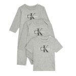 Ensemble gris bébe gris garçon calvin klein jeans monologo Ensemble gris bébe gris garçon calvin klein jeans monologo