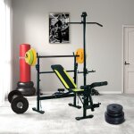 Ensemble halt�res et barre 20 kg avec 6 halt�res disques de 15 kg 25 kg et 5 kg gym musculation orange ...