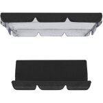 Ensemble de housse de coussin et dauvent pour balancelle - toile de rechange imperm�able en polyester ...