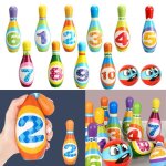Ensemble de jeu de bowling pour enfants jouets pour garçons et filles de 2 3 4 et 5 ans cadeau danniversaire ... Ensemble de jeu de bowling pour enfants jouets pour garçons et filles de 2 3 4 et 5 ans cadeau danniversaire ...