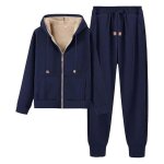 Ensemble de jogging pour femme survêtement combinaison de sport veste dhiver sweat à capuche zippé et ... Ensemble de jogging pour femme survêtement combinaison de sport veste dhiver sweat à capuche zippé et ...