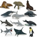 Ensemble de jouets danimaux marins 12 pièces ensemble de figurines danimaux marins réalistes comprenant ... Ensemble de jouets danimaux marins 12 pièces ensemble de figurines danimaux marins réalistes comprenant ...