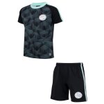 Ensemble maillot short - champions league - noir - enfant - manches courtes - football