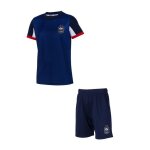 Ensemble maillot short fff - fff - garçon - polyester - manches courtes - bleu Ensemble maillot short fff - fff - garçon - polyester - manches courtes - bleu