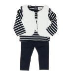 Ensemble marine / blanc b�b� fille eom fula