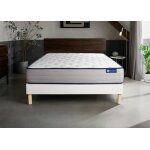 Ensemble matelas latex et mmoire de forme actilatex form 120x190 cm 5zones de confort + sommier kit ...