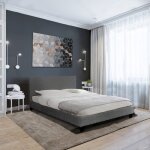 Ensemble matelas + lit 140x190 dublin / gris fonc�