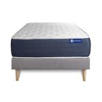 Ensemble matelas mémoire de forme - actisom - actimemo sleep - 120x190 cm - 5 zones de confort - sommier ... Ensemble matelas mémoire de forme - actisom - actimemo sleep - 120x190 cm - 5 zones de confort - sommier ...