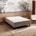 Ensemble sommier et matelas 160x200 cm ressorts ensach�s tr�s ferme epeda ailleurs