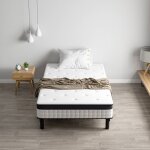 Ensemble matelas + sommier 90 x 200cmstanew épaisseur 18cmmatelas à ressorts ensachés et robuste cadre ... Ensemble matelas + sommier 90 x 200cmstanew épaisseur 18cmmatelas à ressorts ensachés et robuste cadre ...