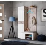 Ensemble de meubles de rangement - gustavo 5 - 110 x 35 x 200 cm