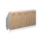 Ensembles de meuble de rangement sous pente rion lot de 2 artisan ch�ne / blanc blanc vicco 2