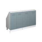 Ensembles de meuble de rangement sous pente rion lot de 2 bleu - gris / ch�ne dor� ch�ne de force dor� ...