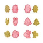 Ensemble de moules  emporte - pices de nol 6 pices motif cuisine bricolage moule de cuisson pour ...