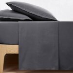 Ensemble de parure de draps - g�n�rique - 4 pi�ces - 100% coton - 160 x 200 cm - unie