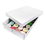 Ensemble patisserie pme - cbo907 - cupcake boite pour 24 gateaux