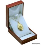 Ensemble pendentif naissance mdaille ange pour baptme ou communion avec chaine et crin et gravure ...