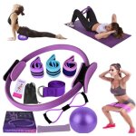Ensemble pilates yoga 11pi�ces?kit pilates maisonkits de yoga et pilates pilates accessoiresbande de ...
