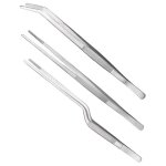 Ensemble de pinces fines pour la cuisine pinces alimentaires en acier inoxydable pinces de cuisine pour ...