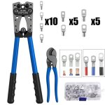 Ensemble de pinces de sertissage et de coupe de c�bles outil essentiel pour le sertissage et la coupe ...