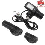 Ensemble de poign�es daffichage pour v�lo �lectrique poign�e dacc�l�rateur avec �cran lcd 805 pour v�los ...