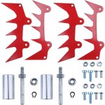 Ensemble de pointes de pare - chocs de chien d?abattage double pour scie � cha�ne stihl 026 ms260 029 ...