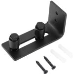 Ensemble porte coulissant grange stabilisateur systme coulissant rail de porte suspendu guidage plancher ...