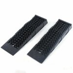 Ensemble de rampes daccs en 2 parties rampe de chargement extra plate en plastique 3t rampe de voiture ...