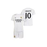 Ensemble junior real madrid mbapp� 128 - maillot et short blanc